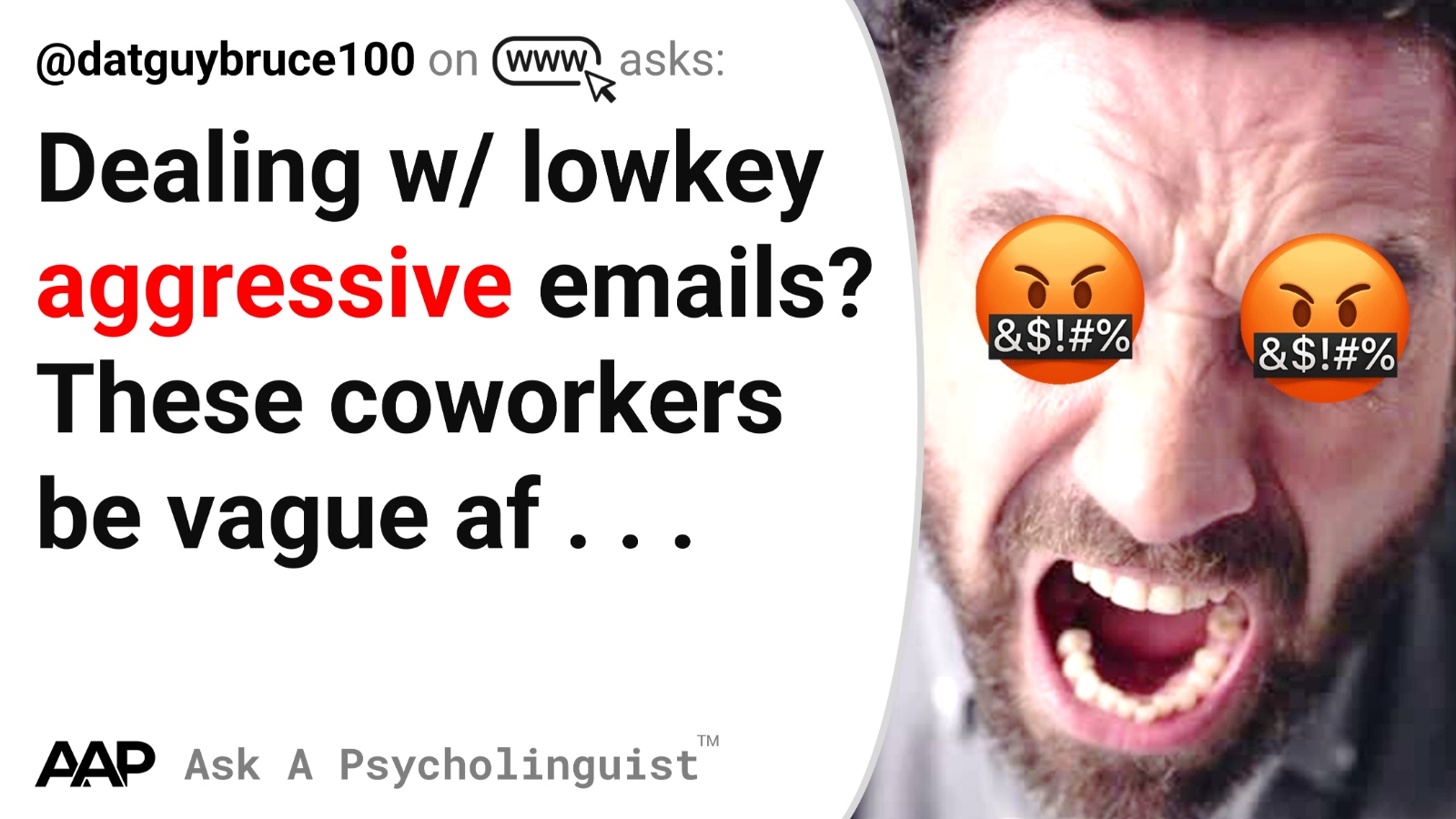How do I detect aggression in texts or emails? - Ask A Psycholinguist