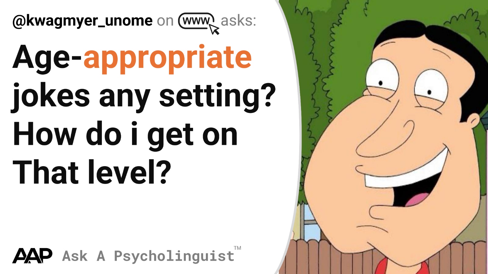 How to make age-appropriate jokes in any setting? - Ask A Psycholinguist